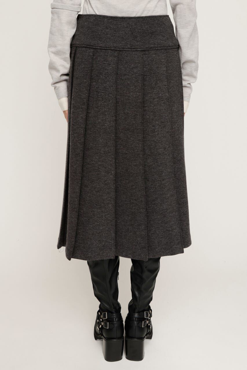 SLY「KNITTING PLEATS スカート」|スカート|