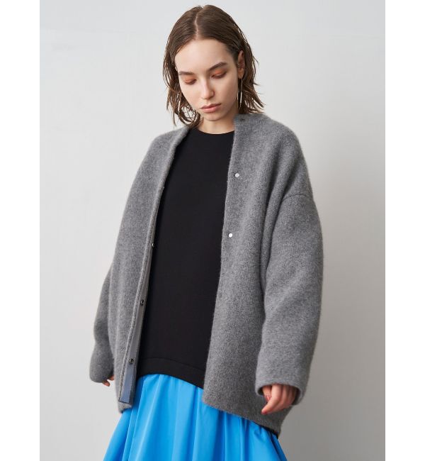ELENDEEK「BASIC CN RACCOON MIX W CARDIGAN」|カーディガン|
