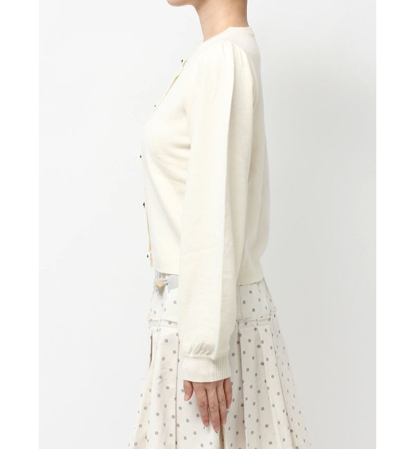 merry jenny「terrier button knit cardigan」|カーディガン|