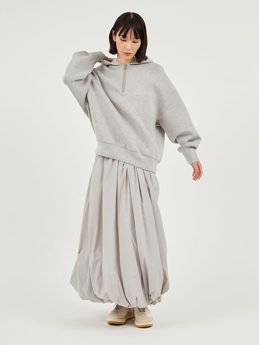 emmi atelier「ダンボールフーディ&times;スカートセット」|ワンピース|