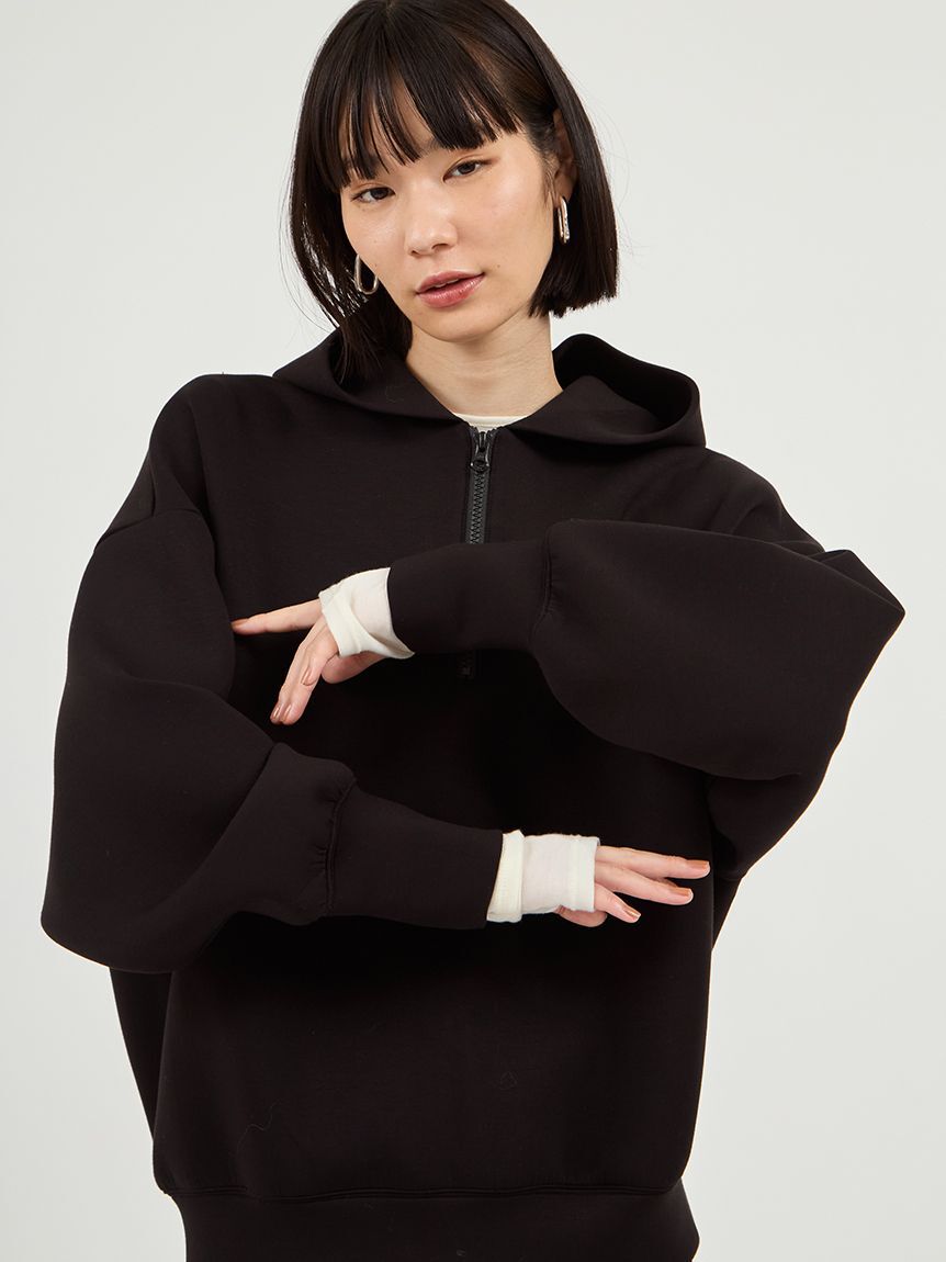 emmi atelier「ダンボールフーディ&times;スカートセット」|ワンピース|