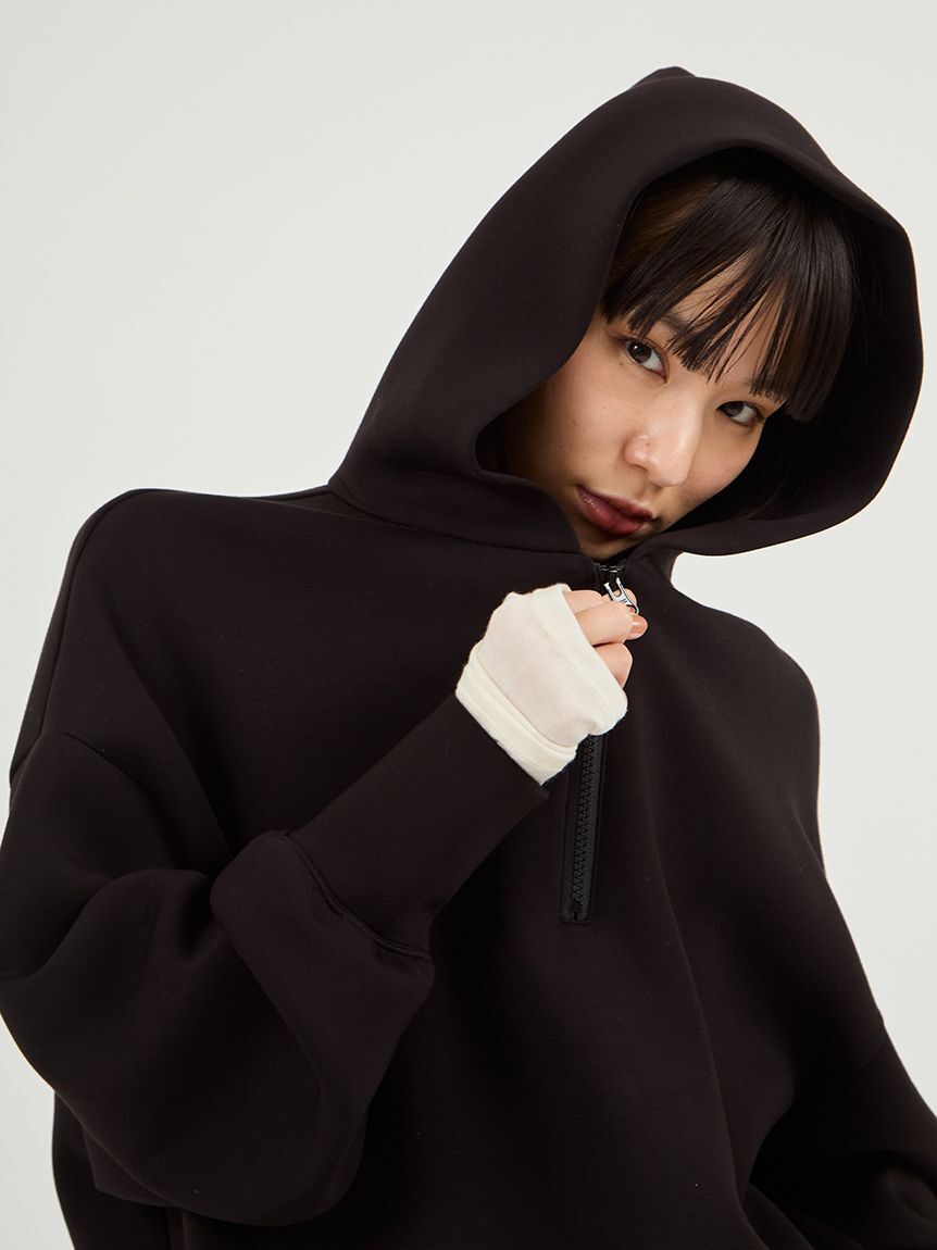 emmi atelier「ダンボールフーディ&times;スカートセット」|ワンピース|