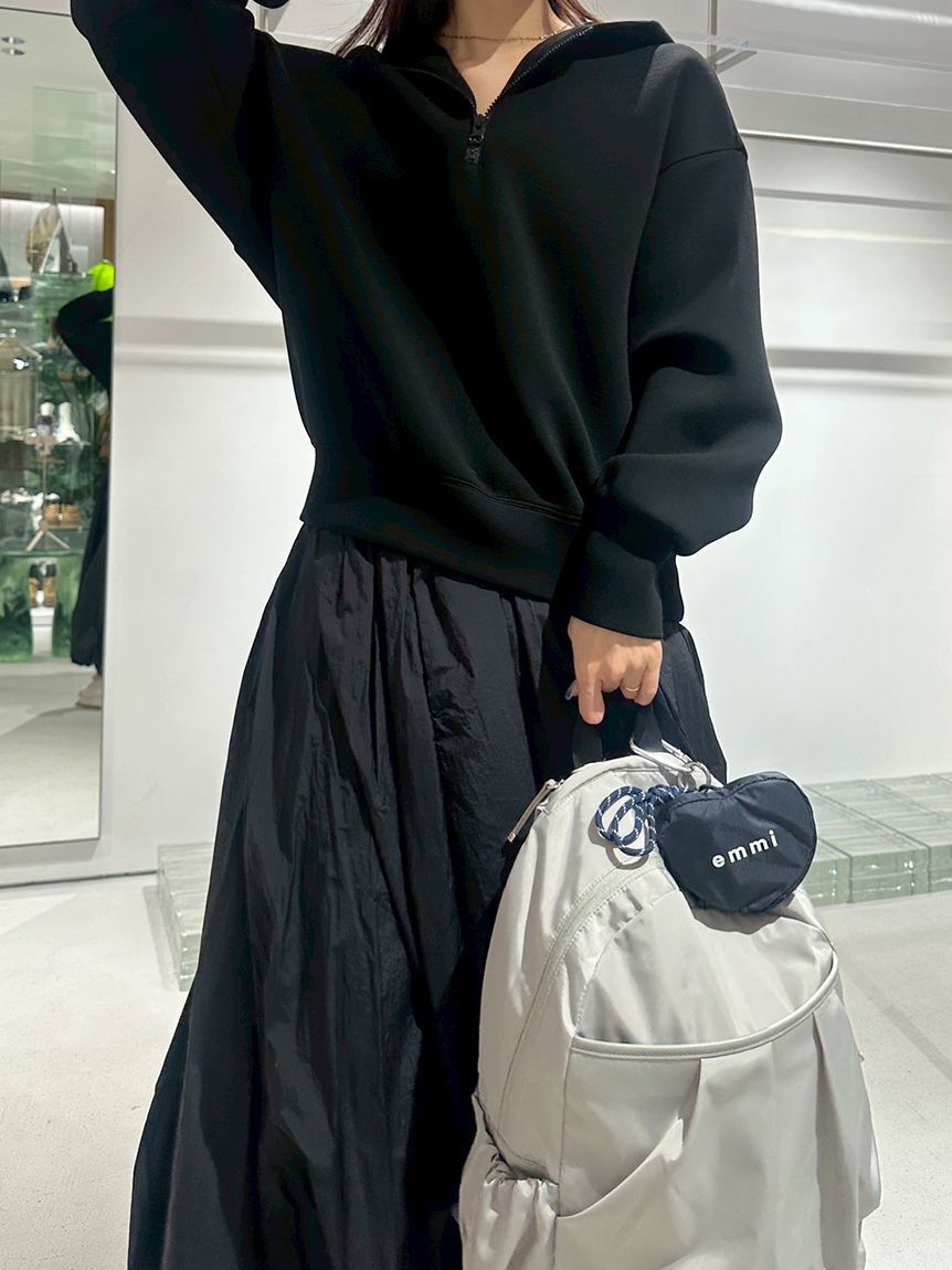 emmi atelier「ダンボールフーディ&times;スカートセット」|ワンピース|