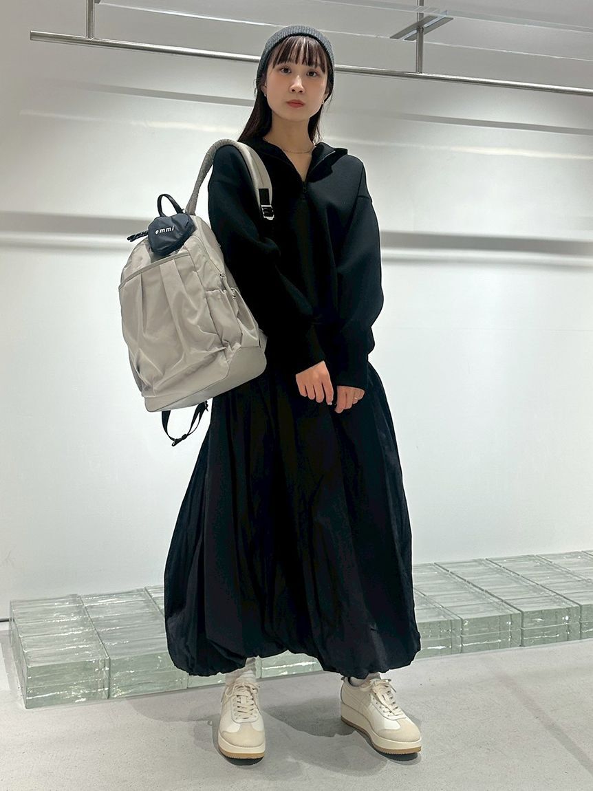 emmi atelier「ダンボールフーディ&times;スカートセット」|ワンピース|