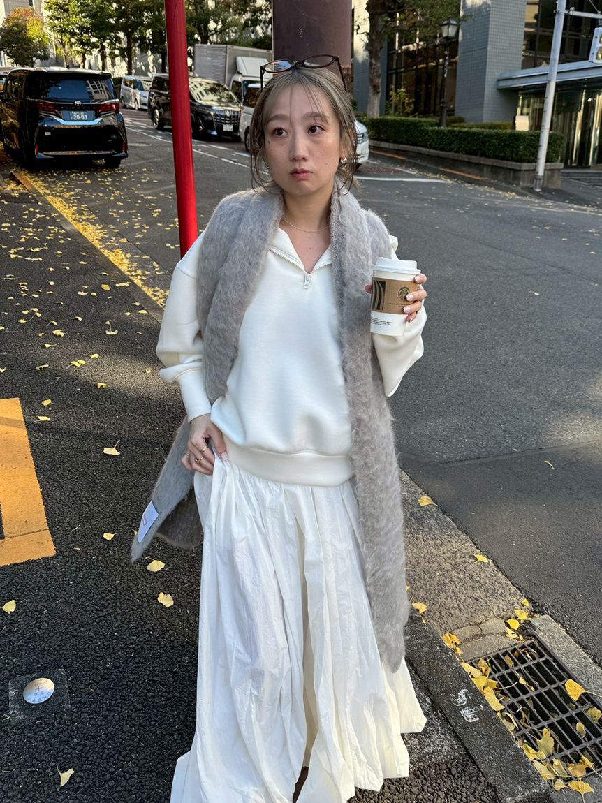 emmi atelier「ダンボールフーディ&times;スカートセット」|ワンピース|