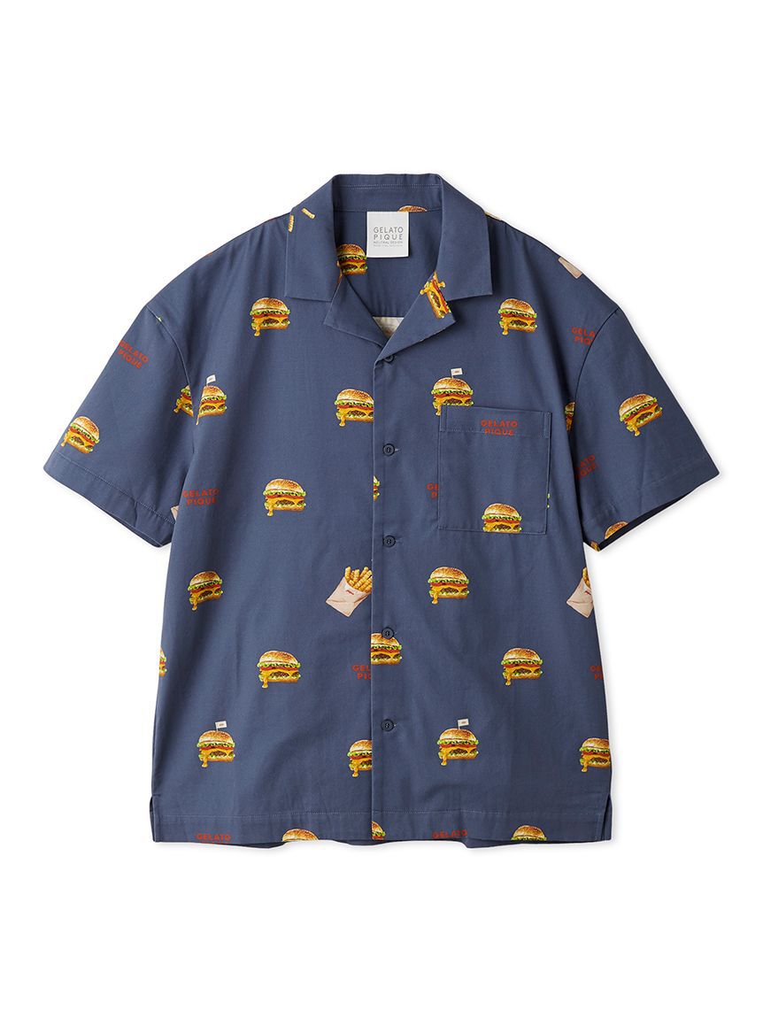 gelato pique「【UNISEX】 【接触冷感】HIGH CALORIE柄シャツ」|ルームウェア|