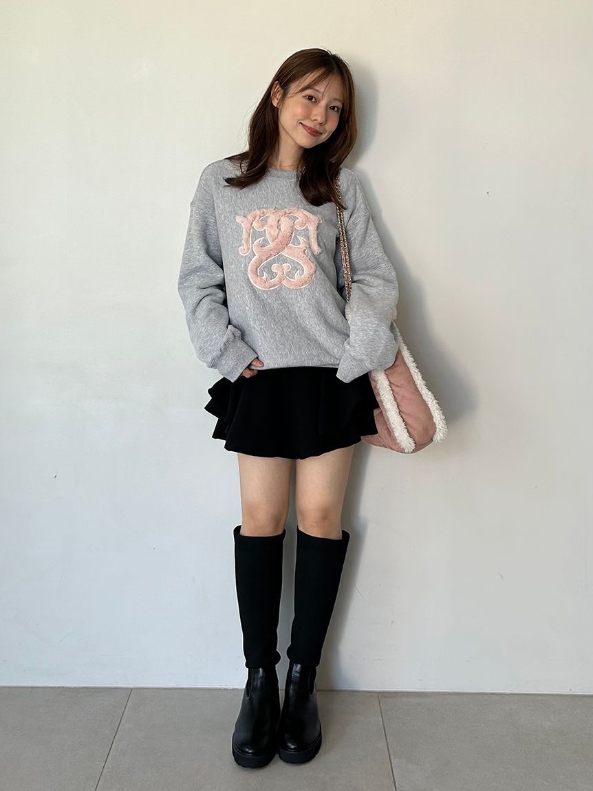 SNIDEL「レイヤードフリルミニスカショーパン」|その他|
