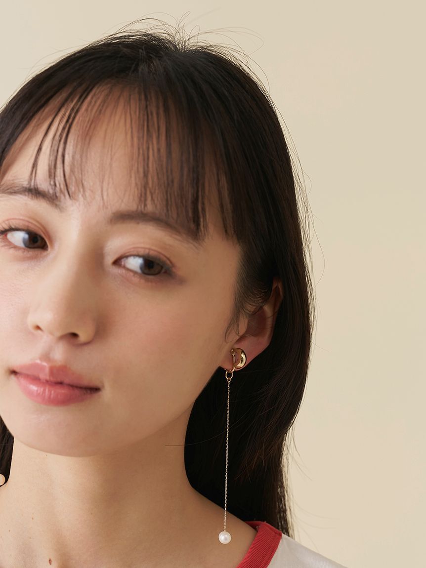 SNIDEL「パールバリエイヤリング」|イヤリング|
