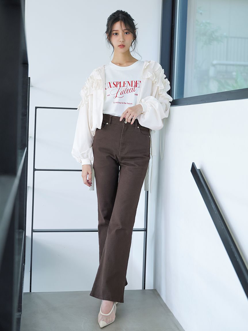 SNIDEL「ロゴTシャツ」|Tシャツ・カットソー|