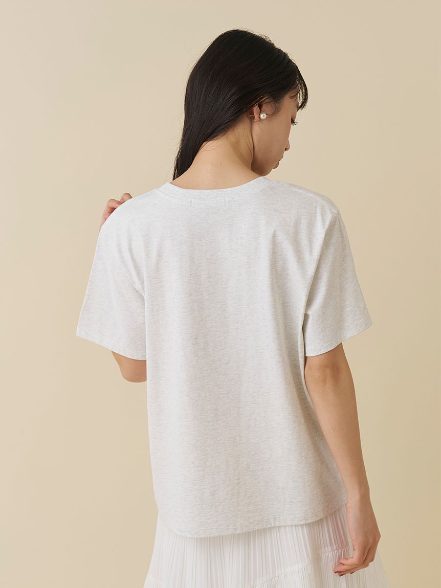 SNIDEL「ロゴTシャツ」|Tシャツ・カットソー|