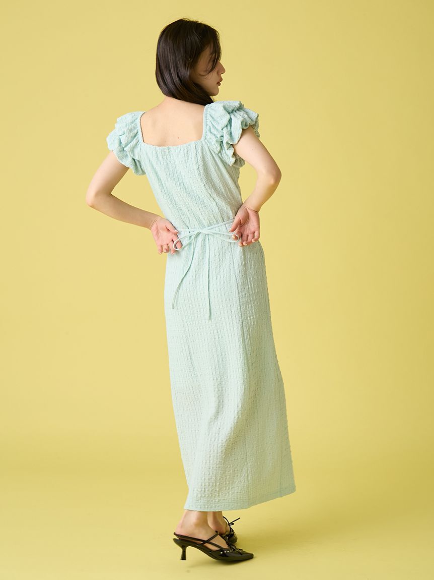 LILY BROWN「【新色追加】2wayダブルスリーブカットワンピース」|ワンピース|
