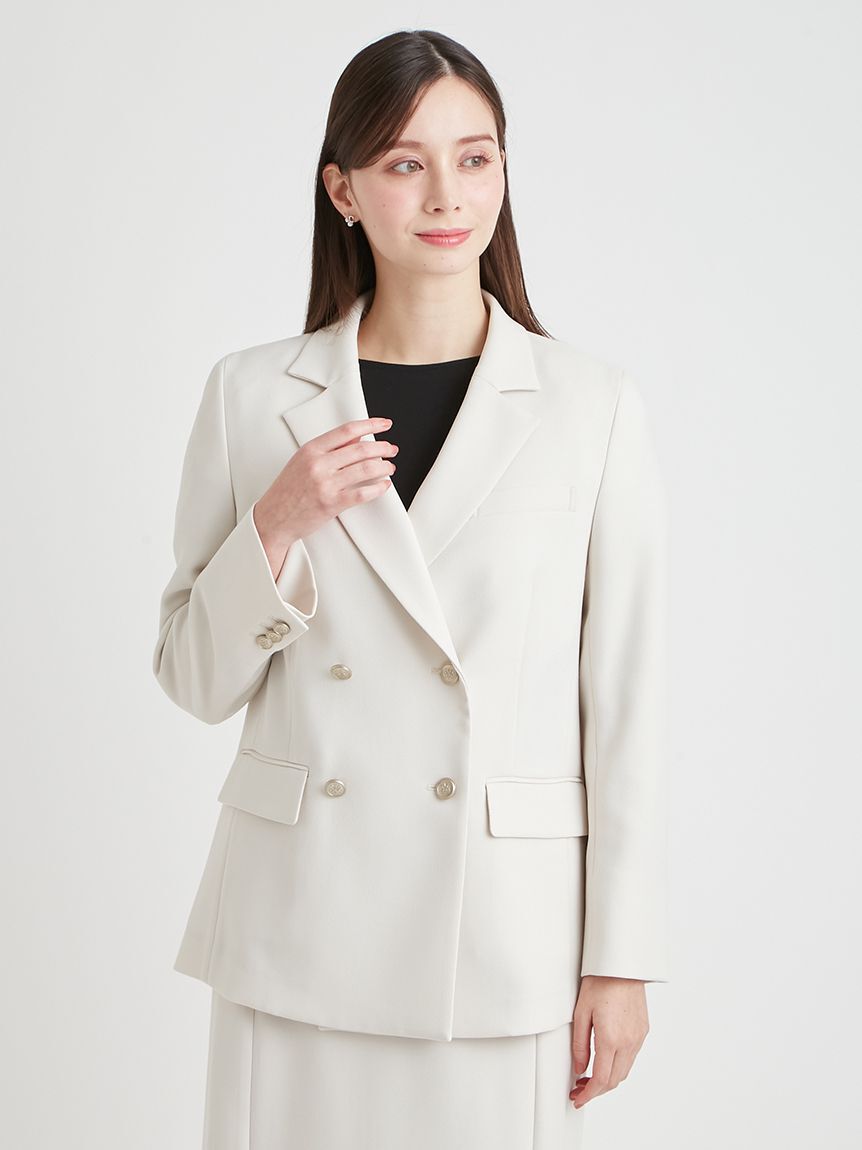 CELFORD「【洗える】ダブルテーラードジャケット」|テーラードジャケット|