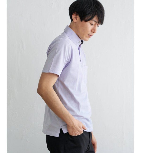 IKKA LOUNGE「アーバンドライカッタウェイポロシャツ」|Tシャツ・カットソー|