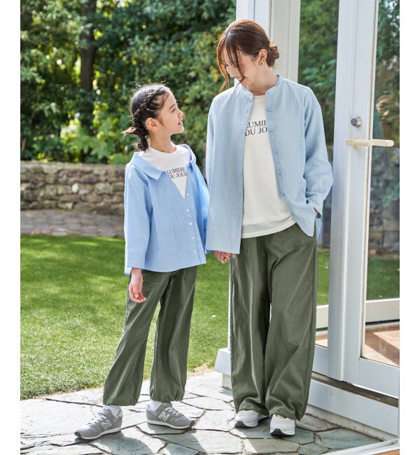 ikka kids「【親子コーデ】ドライテックベイカーパンツ（120~160cm）」|その他|