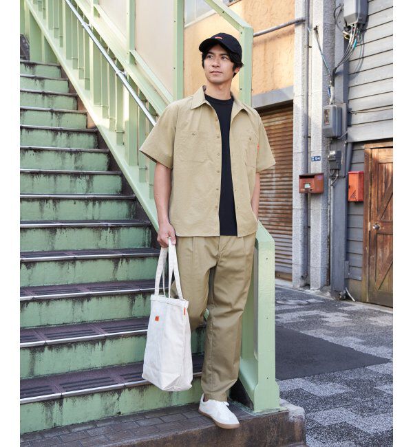 ikka「UNIVERSAL OVERALL ユニバーサルオーバーオール dailyタックテーパードパンツ」|その他|