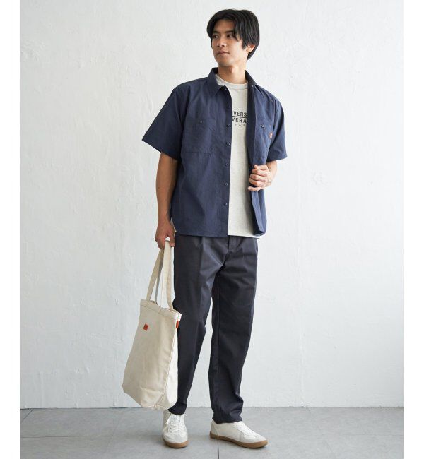 ikka「UNIVERSAL OVERALL ユニバーサルオーバーオール dailyタックテーパードパンツ」|その他|