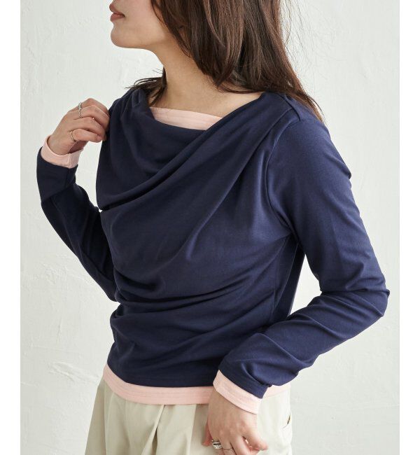VENCE share style「レイヤードカシュクールプルオーバー」|その他|