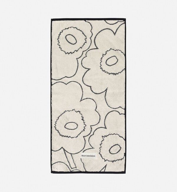 Marimekko「Piirto Unikko ハンドタオル」|タオル|