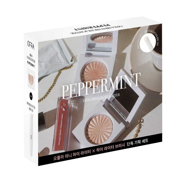  「OFRA ハイライターブラシセット Peppermint (3g、1本)」|コスメ雑貨|