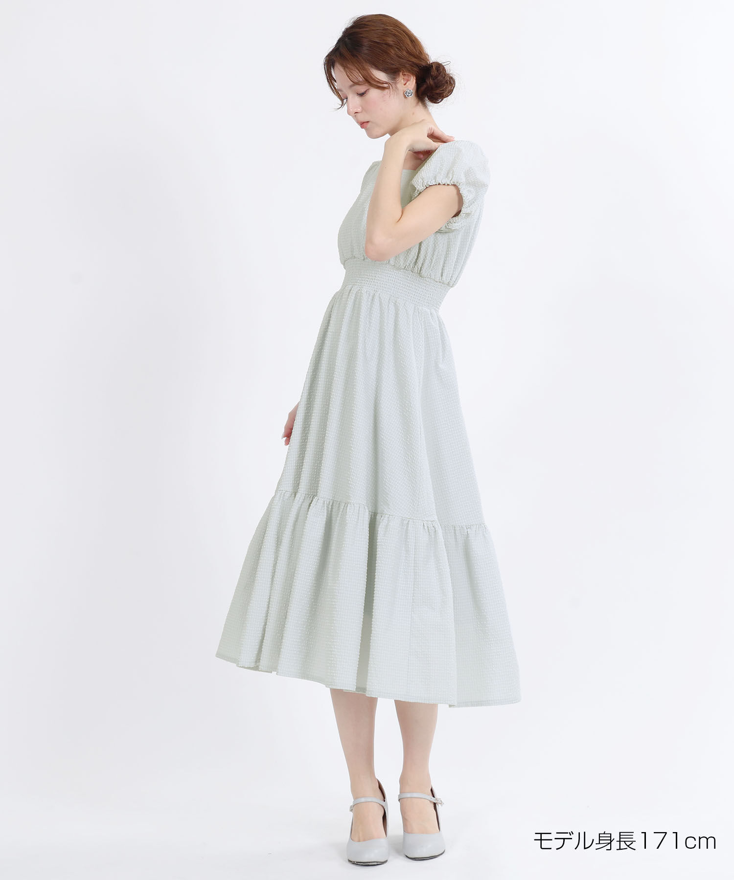 MARY QUANT「ウエストシャーリング ワンピース」|ワンピース|