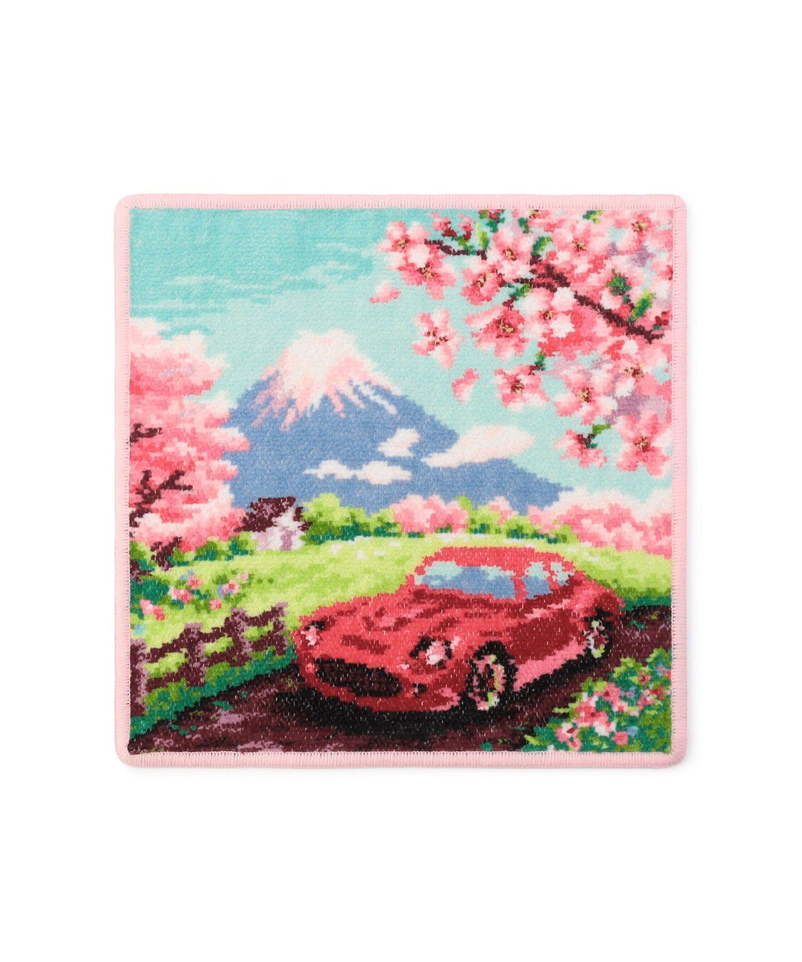 FEILER「シーズナルジャーニースプリング　ハンカチ」|ハンカチ|ペールピンク