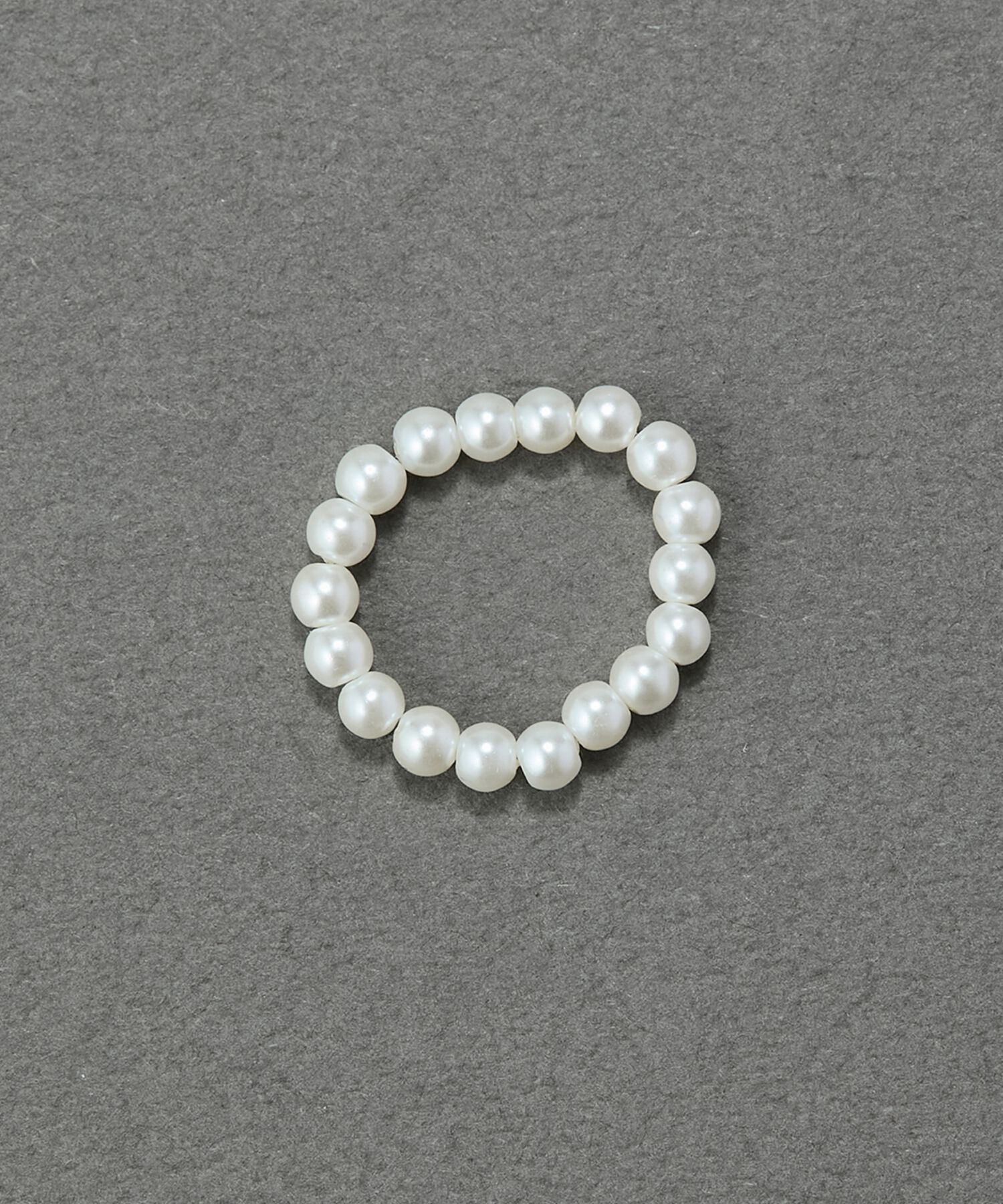 Phoebe「【伸びるリング】バブルフィットリング　パール3mm」|リング|