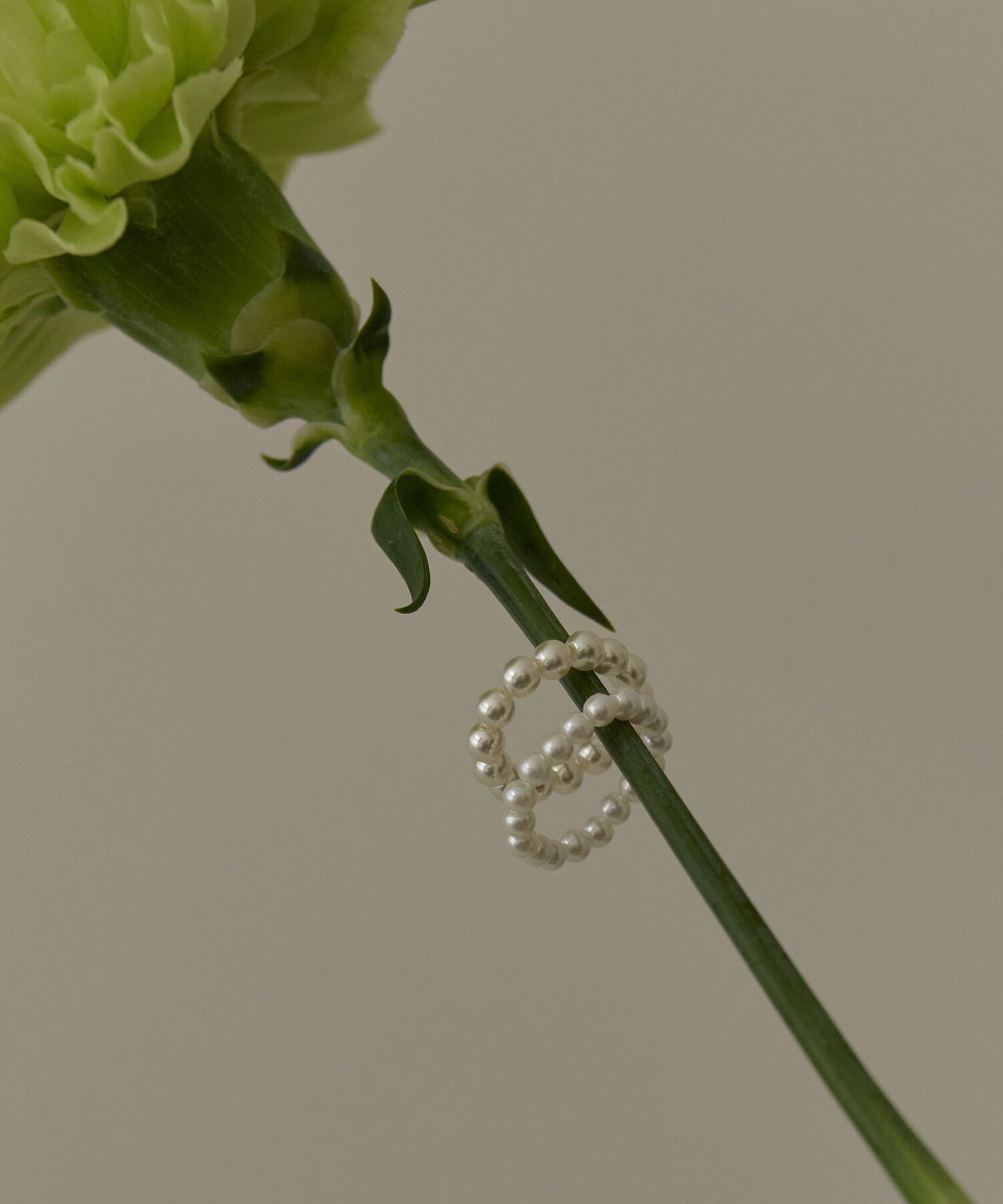 Phoebe「【伸びるリング】バブルフィットリング　パール3mm」|リング|