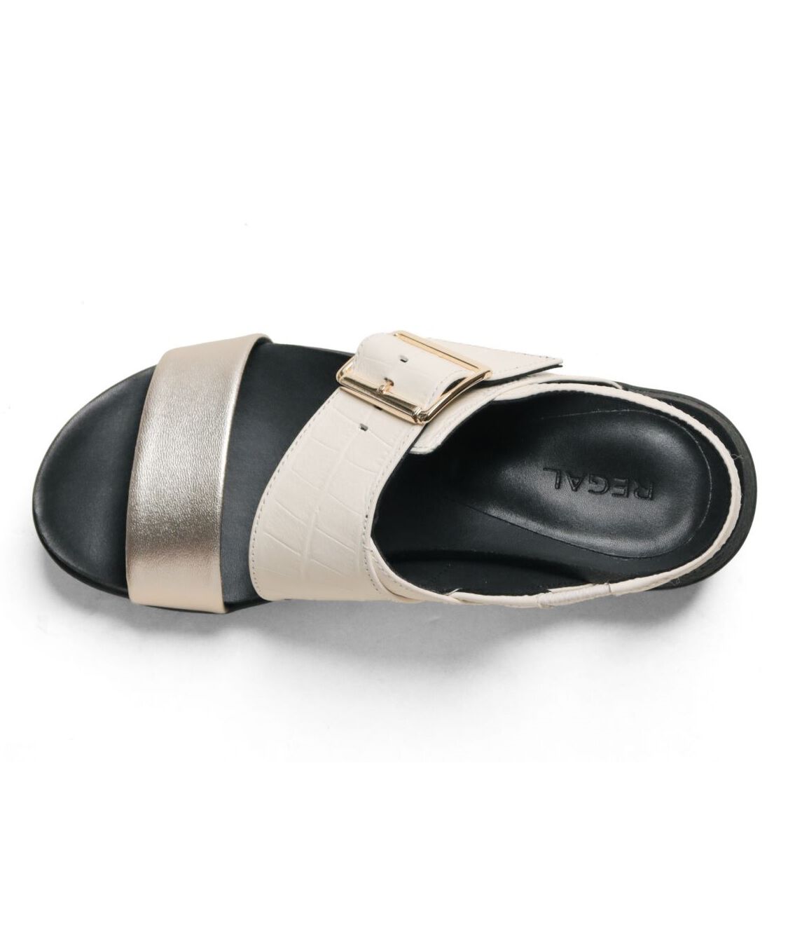 REGAL SHOES「REGAL 【新作】ベルトサンダル【ヒール40mm】　商品コード：F04SAG」|サンダル|