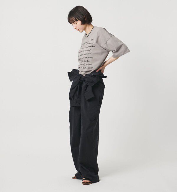 UNITED ARROWS「＜SACRA＞メッセージ Tシャツ」|Tシャツ・カットソー|