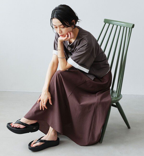 UNITED ARROWS green label relaxing「【結論シリーズ】ドライクロス フレアスカート マシンウォッシャブル  通気性」|フレア|