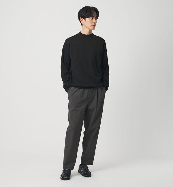 BEAUTY&YOUTH UNITED ARROWS「デオドラント ジャケット ネック ロングスリーブ ニット 抗菌防臭 ウォッシャブル」|ニット・セーター|