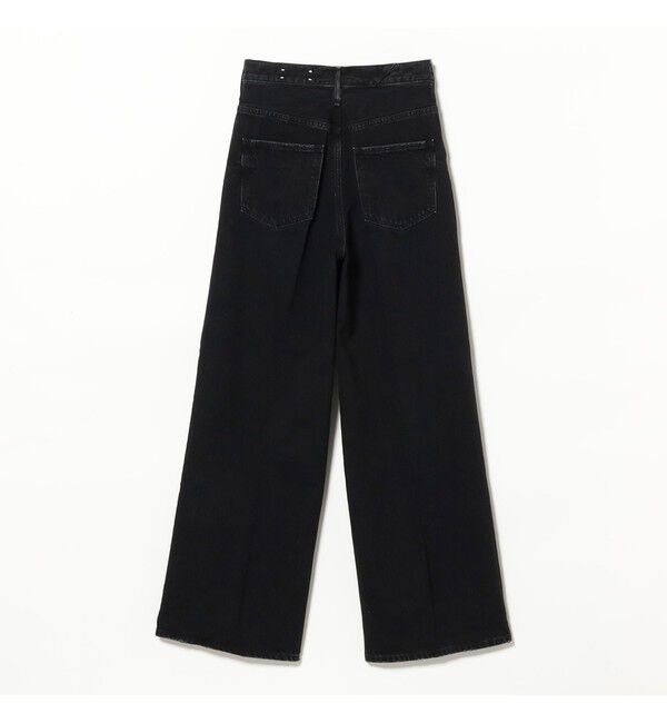 Demi-Luxe BEAMS 「【別注】upper hights / THE SISTER デニムパンツ LAMPBLACK」|デニム|