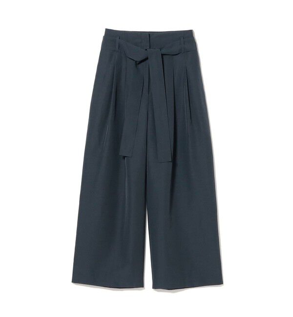 Demi-Luxe BEAMS 「ハイウエスト 2タック パンツ」|チノ|