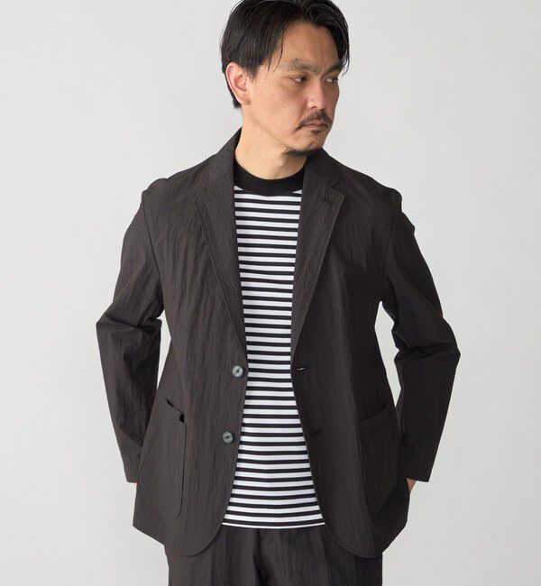 SHIPS「SHIPS: ハイゲージ クルーネック ロングスリーブ Tシャツ」|Tシャツ・カットソー|