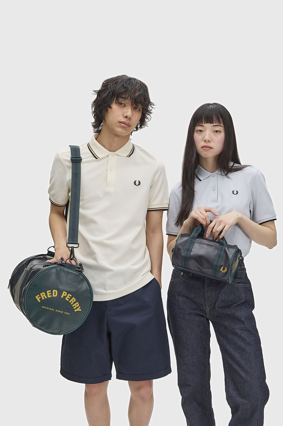 FRED PERRY 「Classic Barrel Bag／クラシックバレルバッグ」|ボストンバッグ|