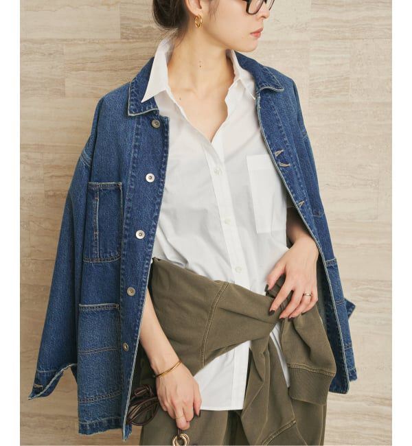 Plage「《WEB限定追加》coverall 2」|デニムジャケット|