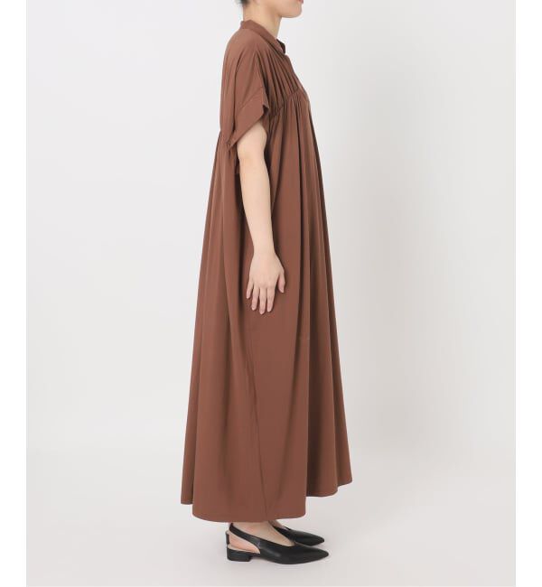 SLOBE IENA「《WEB・一部店舗限定カラーあり/予約》スキッパーワンピース」|ワンピース|
