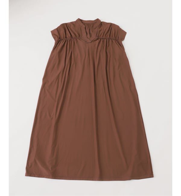 SLOBE IENA「《WEB・一部店舗限定カラーあり/予約》スキッパーワンピース」|ワンピース|