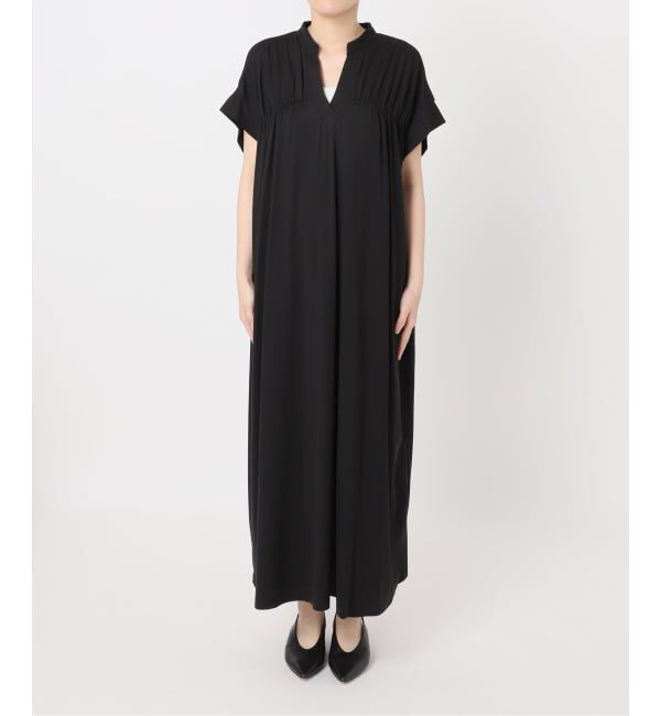 SLOBE IENA「《WEB・一部店舗限定カラーあり/予約》スキッパーワンピース」|ワンピース|
