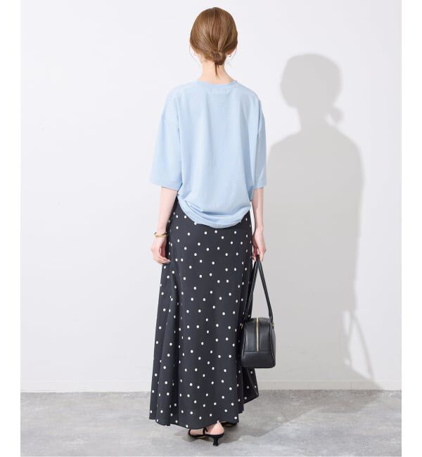 SLOBE IENA「《一部カラーWEB限定/接触冷感/抗菌防臭》MONTREUILレターロゴTEE」|Tシャツ・カットソー|