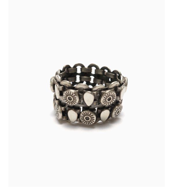 EDIFICE「THARU SILVER(タルー シルバー) Double Ring SUN」|リング|