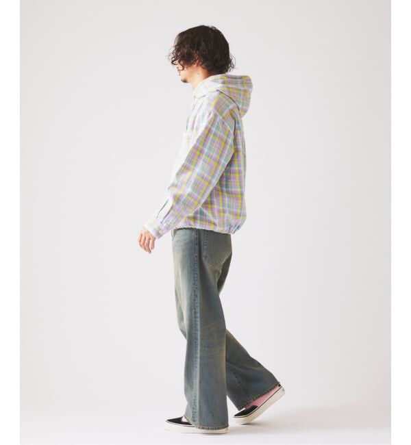 JOURNAL STANDARD relume「カラー アメリカンチェック フーディシャツ」|シャツ・ブラウス|