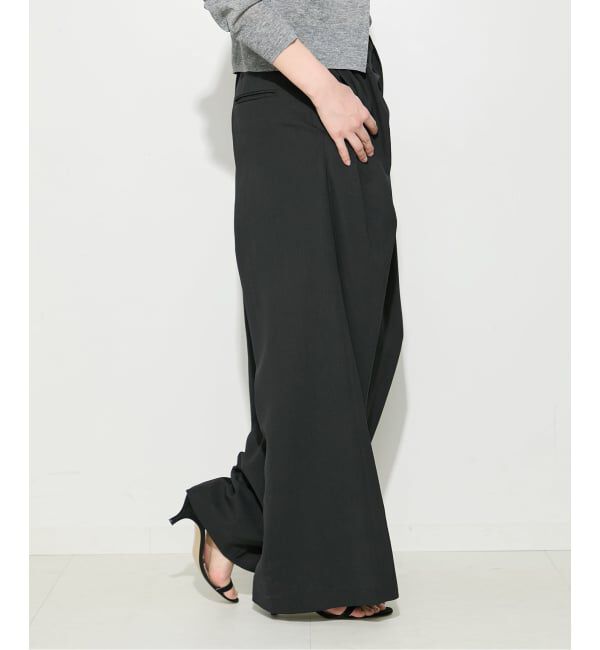 journal standard L'essage「ウォッシャブル TTツイル ラップパンツ」|その他|