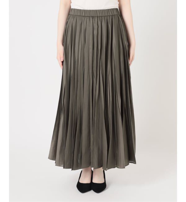 journal standard L'essage「ウォッシャブルスパンオーガンジープリーツスカート」|スカート|