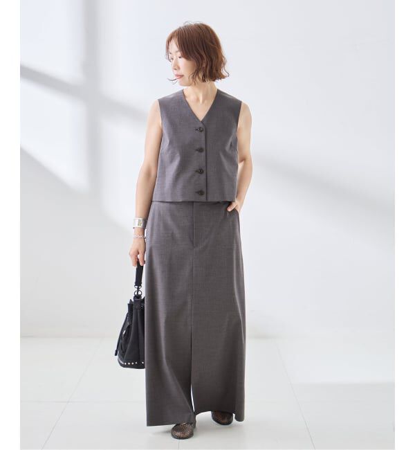 journal standard L'essage「ソフトムースマキシスカート」|スカート|