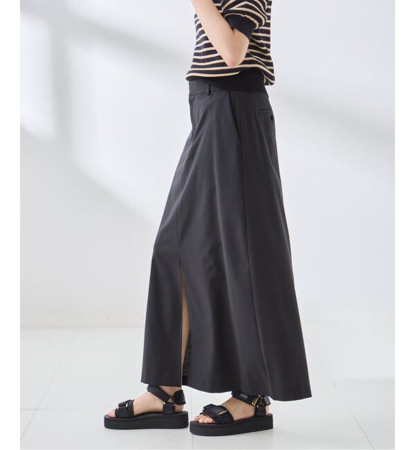 journal standard L'essage「ソフトムースマキシスカート」|スカート|