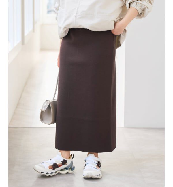Spick and Span「ストレートニットスカート」|スカート|