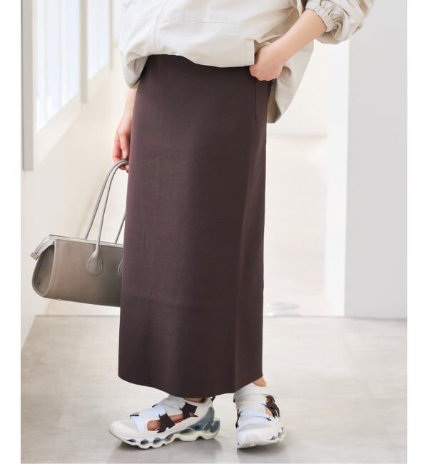 Spick and Span「ストレートニットスカート」|スカート|