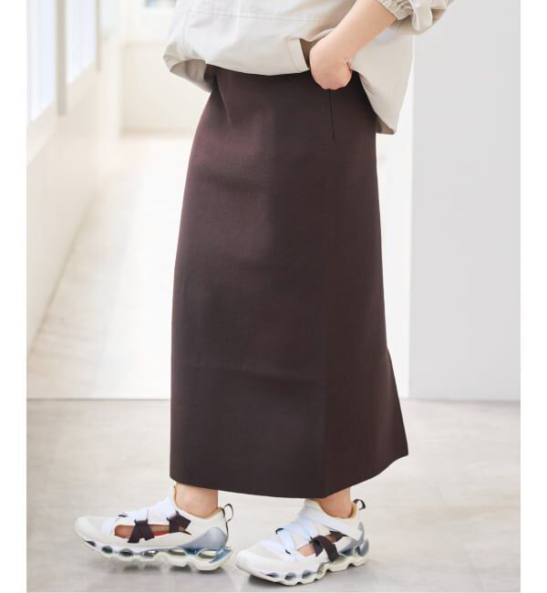 Spick and Span「ストレートニットスカート」|スカート|