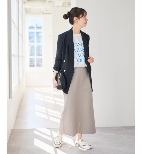 Spick and Span「ストレートニットスカート」|スカート|